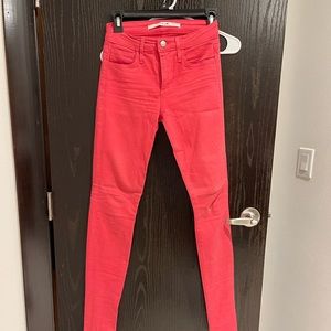 Joe’s coral skinny Jean